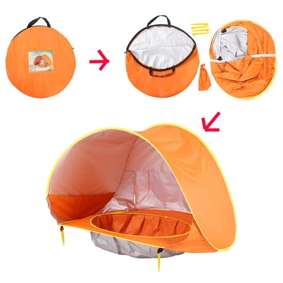 Kid Tent Easy Installation Wear-resistant Portable 45659 Person Camping Tent for Children