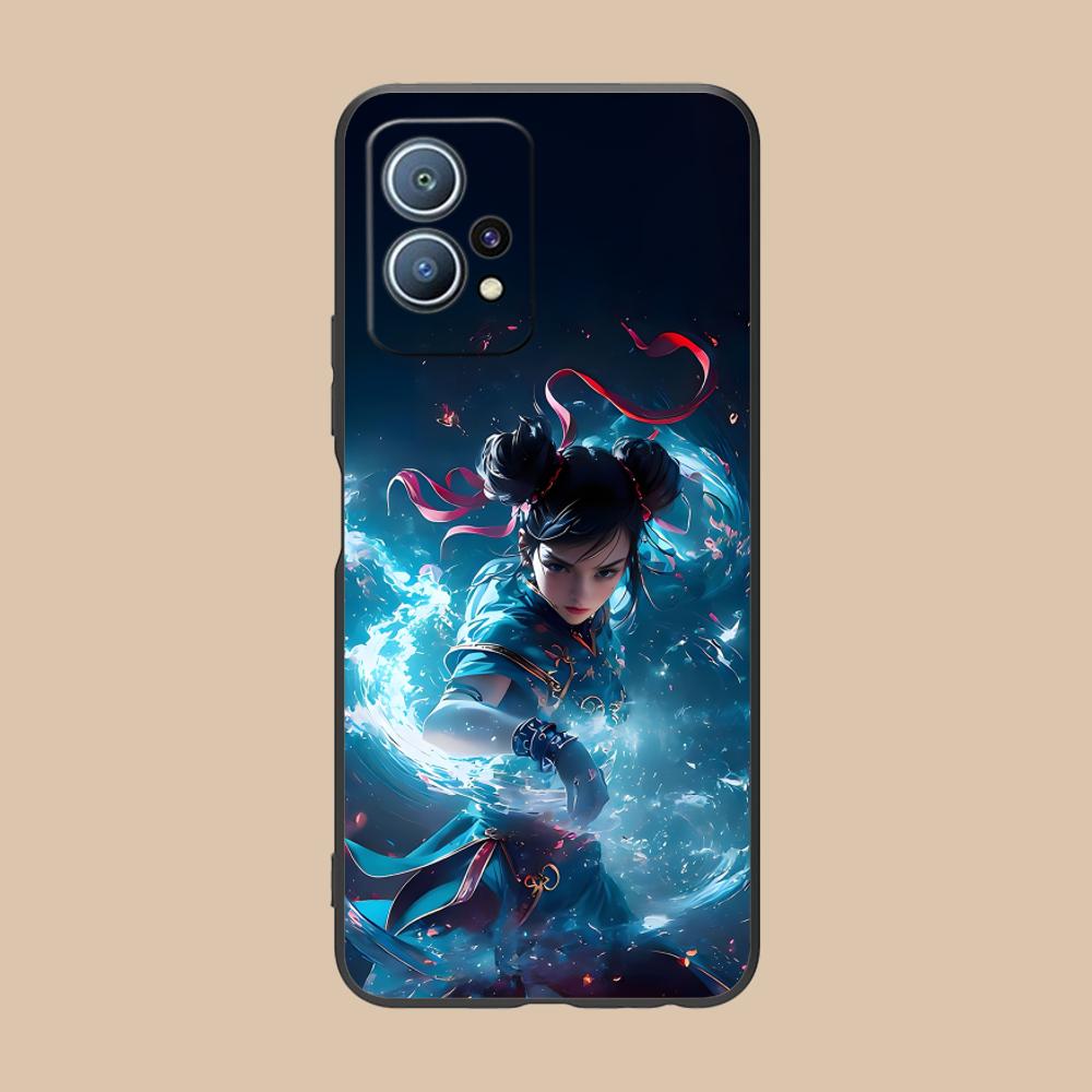 Street Fighter Chunli Phone Case for Huawei P60 P50 P40 P30 P20 P10 P9 P8 Pro Lite Plus Colorful Printing Cover Cellphones Cover