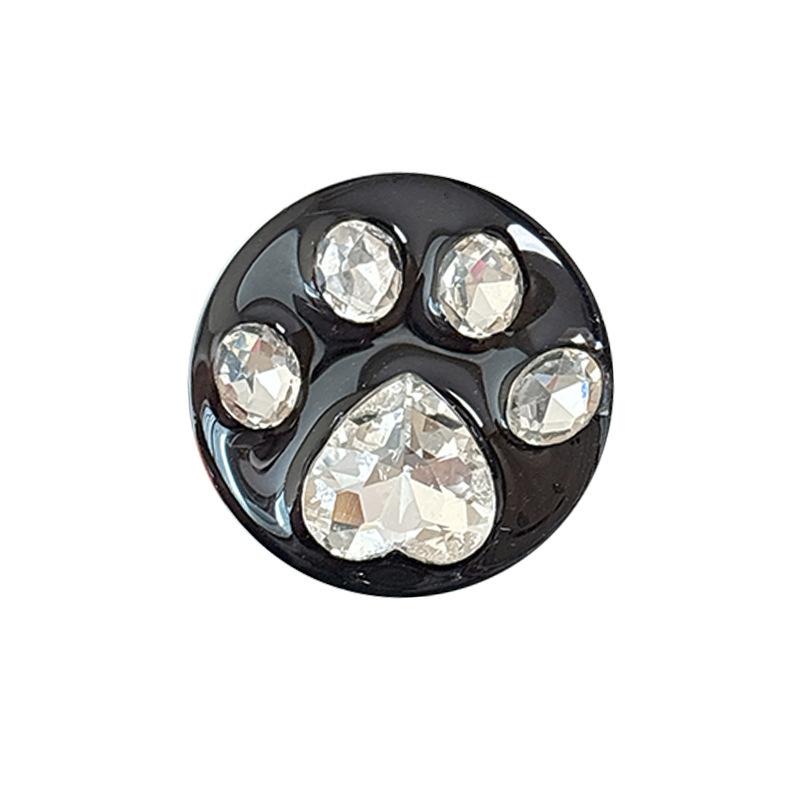 Round Solid Color Small Fresh Magnetic Attraction Suitable For Magsafe Mobile Phone Airbag Bracket Rhinestone Creative Cat Claw Telescopic