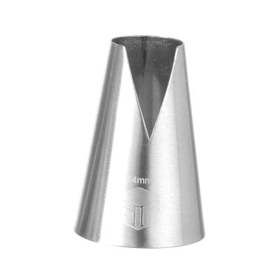 Piping Tip for Piping Bag for Decoration LETTER V 14mm HENDI 551233