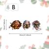 Christmas Broken Wall Combo Window Sticker Self Adhesive 3D Funny Shop Showcase Glass Decal Festive Decor