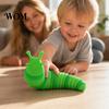 Kids Stress Relief Toy Sensory Slug Fidget Toys, Mini Toys for Adults & Party Favors, Novelty Desktop Accessory Cute Autistic Children, Age 3+ Toddler