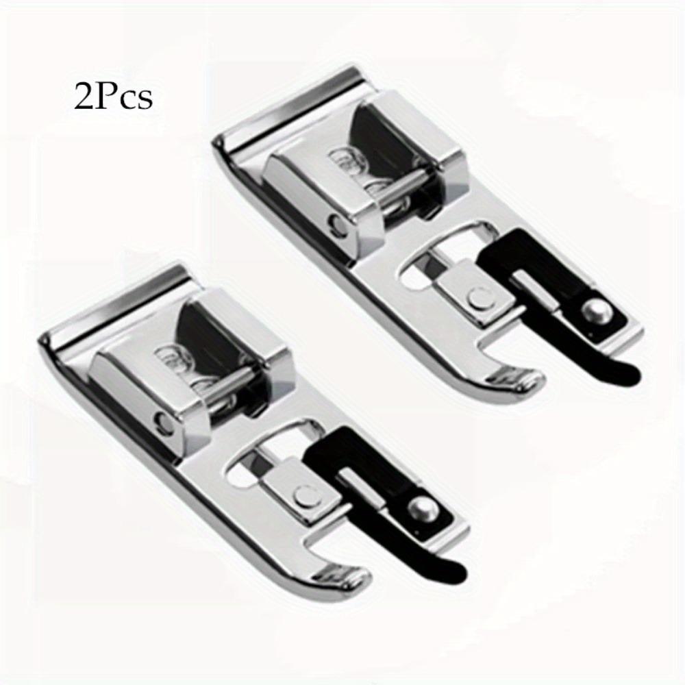 2 Pezzi Tessuti Spessi Piedino Overlock Adatto per Macchine da Cucire Multifunzione Domestiche Juki Singer Brother 5BB5950.