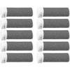 10 Pack Replacement Head Rollers Compatible With Emjoi Micro For Extremely Rough And Hard Skin