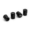 4 Stück Auto Rad Reifen Ventilkappen Reifenventilkappen Luftstaubdicht Wasserdicht für Jeep JK Gladiator Compass Renegade Grand Cherokee Wrangler