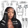 10 Stück Elegante Damen Haarspange Make-up Gesichtswaschen Haarnadel Haltbarkeit Haarnadel für Damen und Mädchen