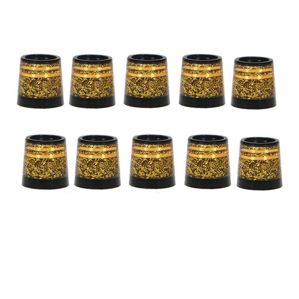 

Sunbro Golf Pika Pika Series Совместимые гольф-феррулы для айронов, гнезда для айронов, запчасти для перешафтинга, 10 шт., золото/серебро (Золото) золотой