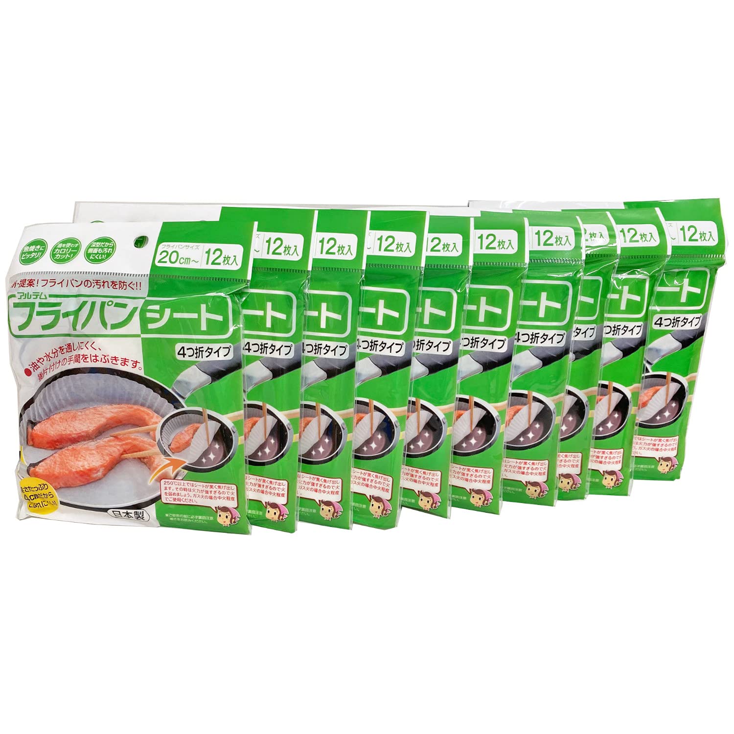 

Artem Кулинария для сковород 20 см и 12 листов x 10 Коробка из силиконовой смолы Сделано в Японии Листы, Круглый, Вверх, Упаковки, С покрытием, Тип, белый