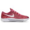 Nike LunarEpic Flyknit Comfortable Versatile Fabric Shock Absorption Non-Slip Low-Top Marathon Running Shoes Women sneaker Pink White 843765-601