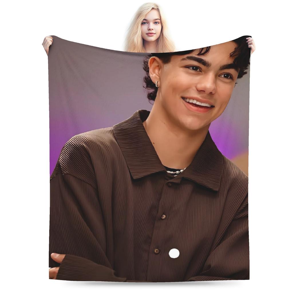 Malachi Bartons  Super Warm Blanket  Students Plush Throw Blanket Funny Home Decor Flannel Bedspread Sofa Bed Cover