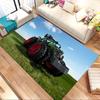 tractor field Crystal Velvet Office chair mat Area Rug - Non-Slip, Floor Mat, Office Desk Chair Rugs,Christmas Gift-1106247