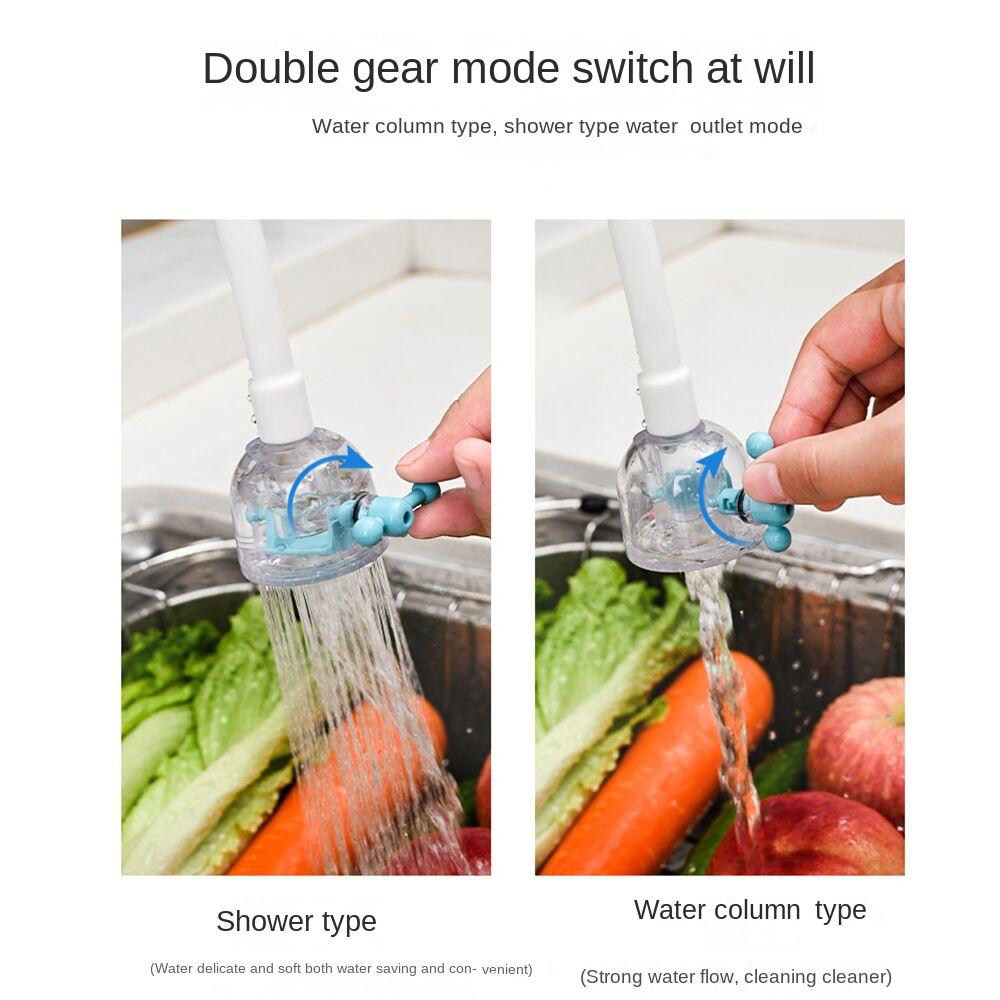 1 Stück drehbarer Spültisch-Verlängerungs-Sprühkopf mit verstellbarem Wasserhahnadapter und Filter zur Wassereinsparung in Küche und Bad