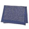 Great Scarf  Bicolor Scarf Blue Light Brown Cashmere Mens Used