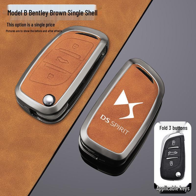 Etui na klucze DS9: Metalowa Klamra Obudowy do Kluczy Samochodowych DS7, DS3EV, DS4, DS5, DS6