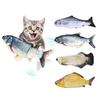 Katze Elektrisches Fischspielzeug Selbstaufrichtend Simulation Fisch Haustier Zähne Bissfest Reizen Katze Stock Bewegender Fisch Katzenzubehör.