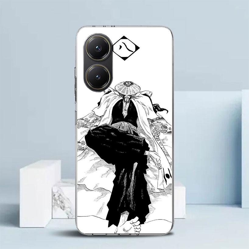 Bleach Kyoraku Shunsui Phone Case For Xiaomi Poco F7 Ultra X5 X6 X7 Pro M7 Redmi 15C 15 13C 13 12C 12 10C 10 10A 9 9C 9A 9T Cove