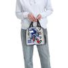 Custom S-Soniced Insulated Lunch Bags for Work School Hedgehog Game Resuable Cooler Thermal Lunch Box Men Women
