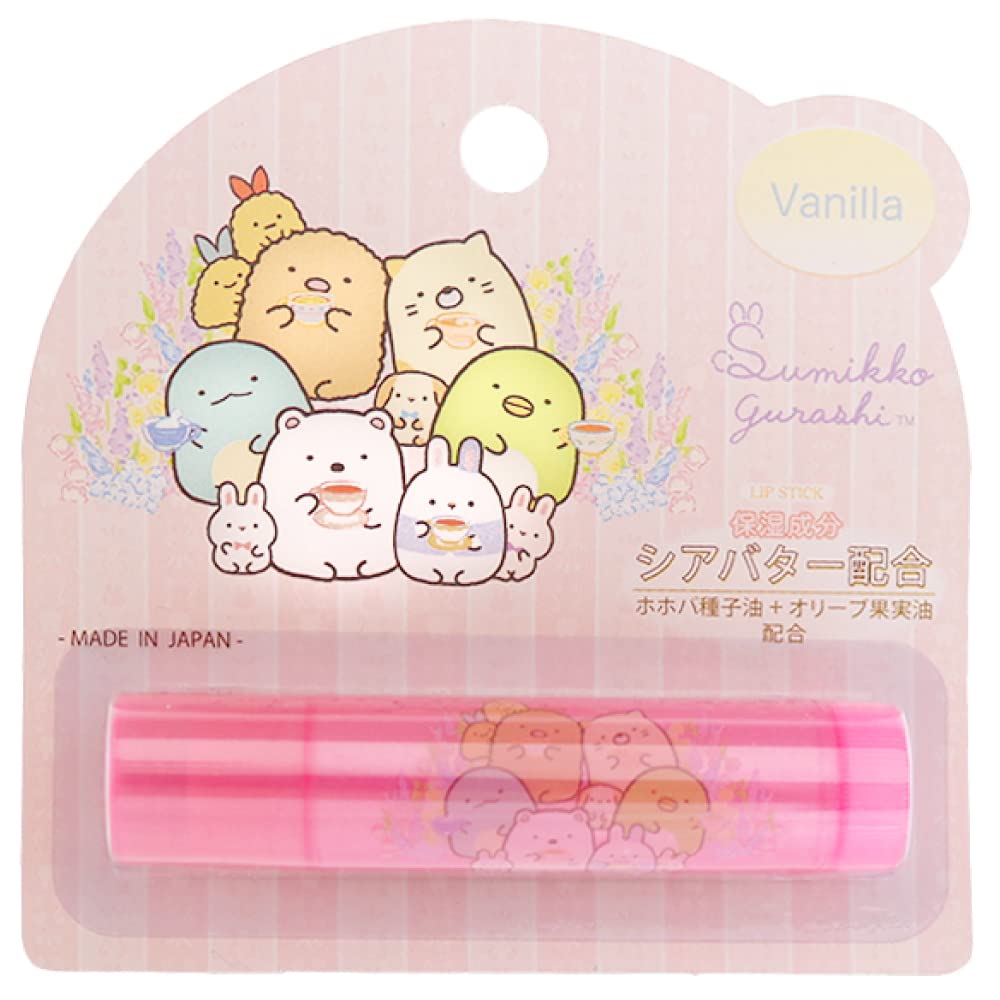 Губная помада Santan Sumikkogurashi (Крем для губ) Ванильный аромат