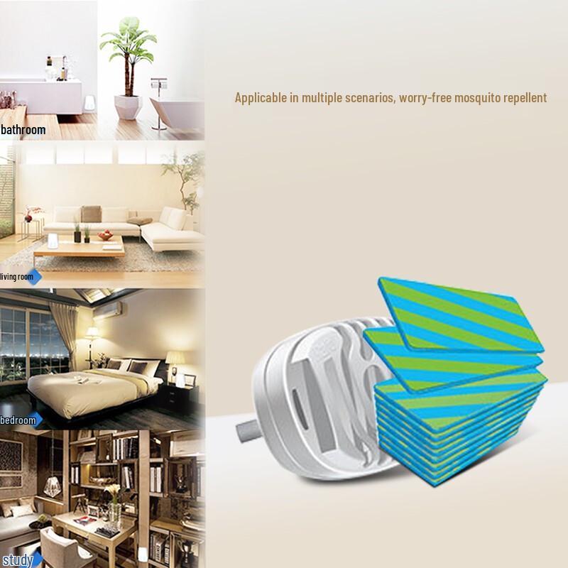 RAID Duftfreie elektrische Mückenabwehrmatte & Heizgerät-Set