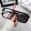 New Square Pochromic Sunglasses Women Men Rectangle Sun Glasses Female Oval Eyewear  for Male Female Eyeglasses