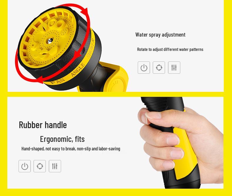 Multifunctional Watering & Cleaning Hose Set: Garden, Car Wash, Landscaping, Vegetables, Sprinkler, and Household Use