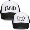 DAD MOM MINI Printed Family Baseball Cap Washed Cotton Mesh Baseball Hats  For Mom Dad Kids