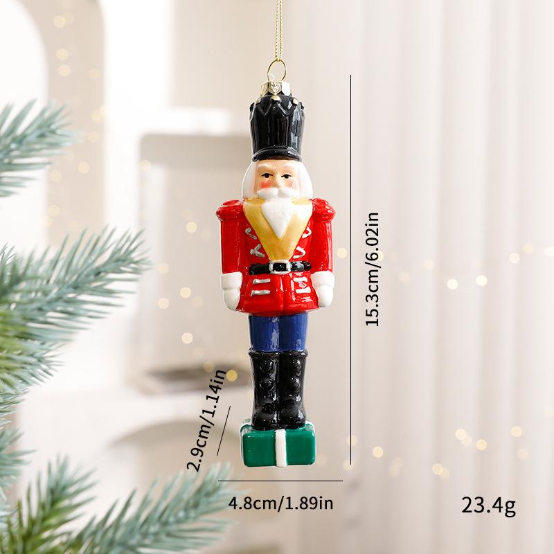 2025 New Christmas Ornaments Set Santa Claus & Novelty Ball Hanging Pendants for Xmas Tree Decor Home Party Decoration