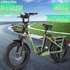 E-Bike 750W Starker Motor 48V20AH Abnehmbarer Akku Elektrisches Fahrrad Hydraulische Bremse 20*4.0 Zoll Fettreifen Faltbares Elektrofahrrad