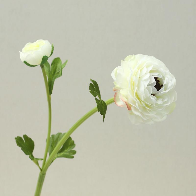 

Композиции из искусственных цветов Лотос и Пион Цветочные вазы Украшение гостиной Искусственные цветы белый