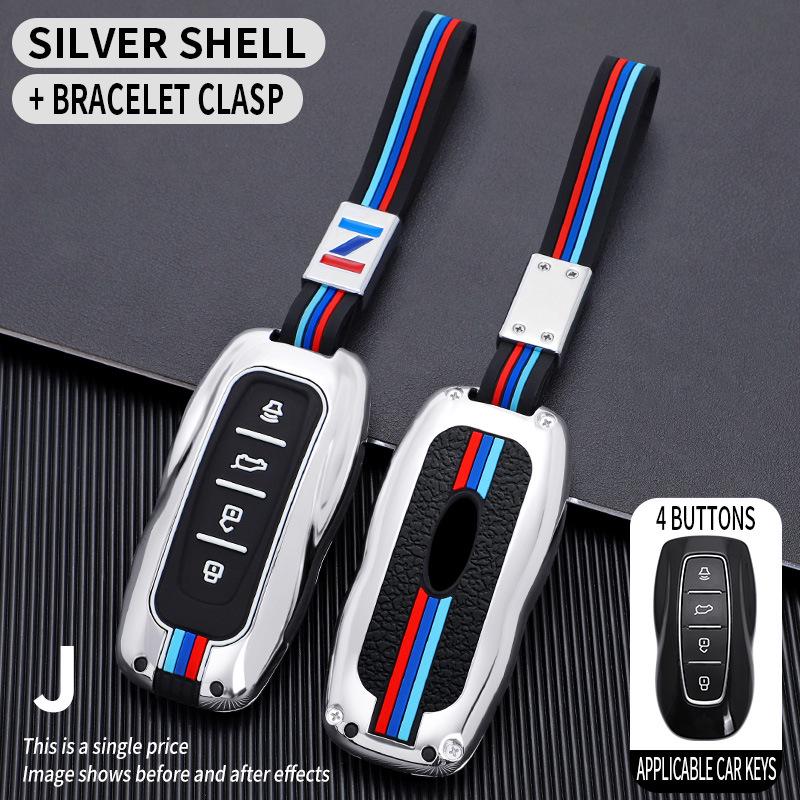 Pouzdro na klíč Ford Territory pro model Jiangling 2021 - 5/6/7 sedadel, špičkové plné obalení, spona na skořepinu auta, mod.