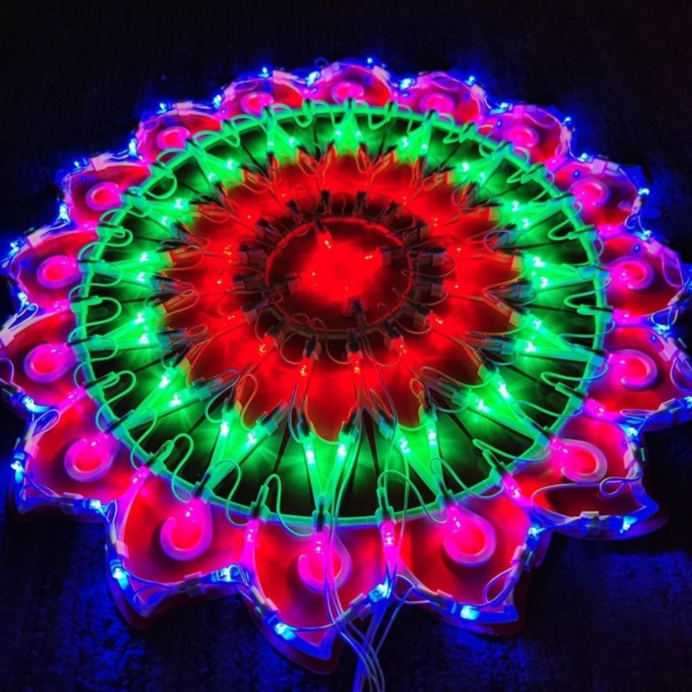 Plug-in Peacock Lights Sunflower Star Atmosphere Lights Fashion LED Lights  Holiday Party