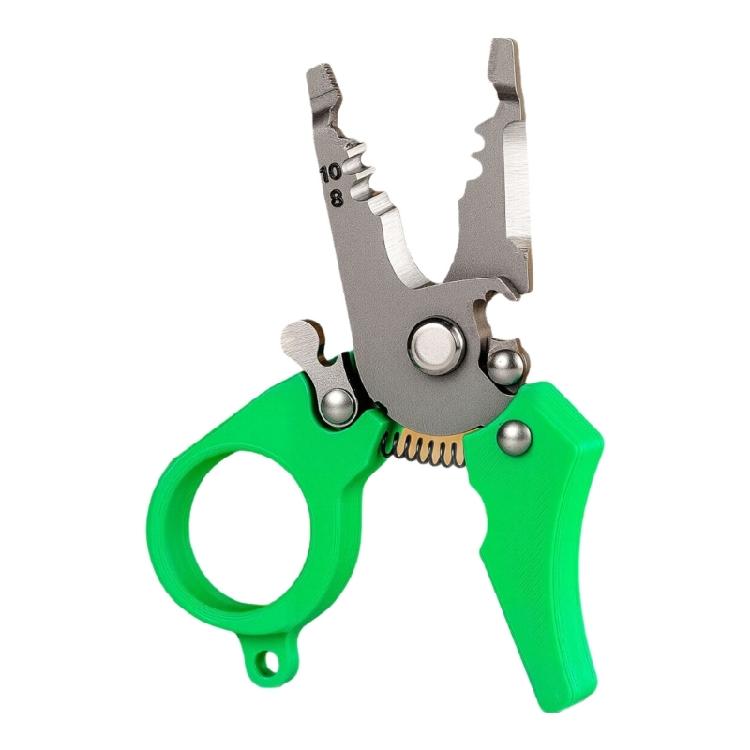 

Mini Wire Stripper, Aluminum Wire Stripping Pliers,Fish Line Cutter 1