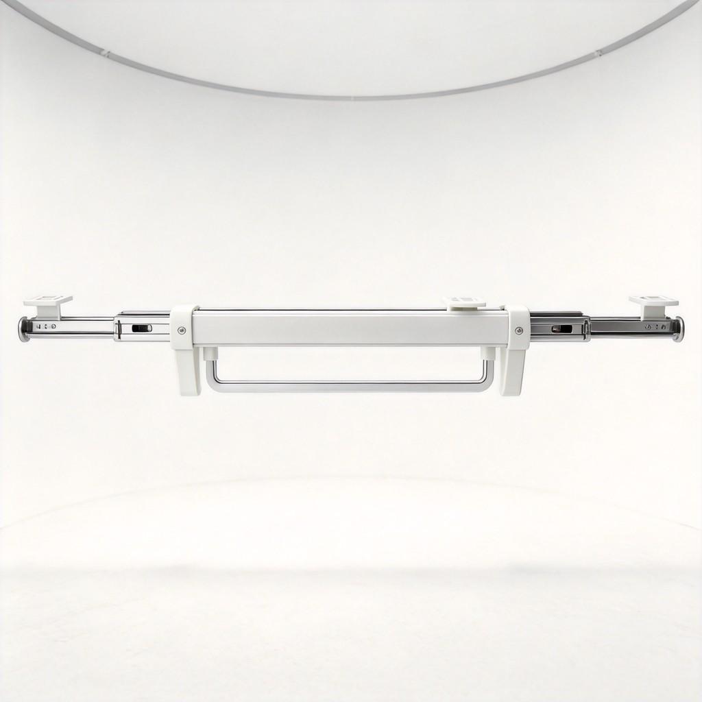 Stainless Steel Closet Sliding Pants Organizer With Aluminum Alloy Frame For Bedroom Use