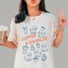 Coffee Cavapoos Doodle Tshirt Unisex Ladies Short Sleeve Printed Tshirt Funny Dog Lover T Shirt Summer Y2k Clothes
