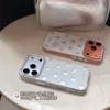 INS Polka Dot Rocking Horse Phone Case For iPhone 17 Pro 16 15 14 Pro Max with Double-Sided IMD Shockproof 17pro  Cover Cases