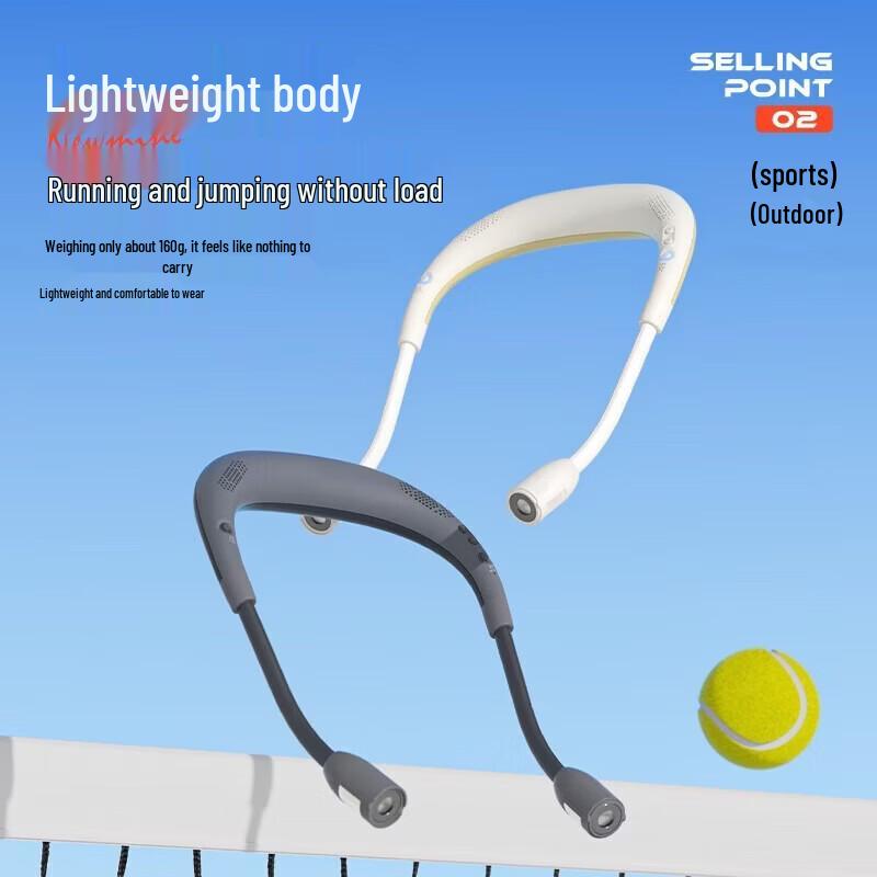 Newmine Wearable Bluetooth Speaker with Light CN plug (adapter included)