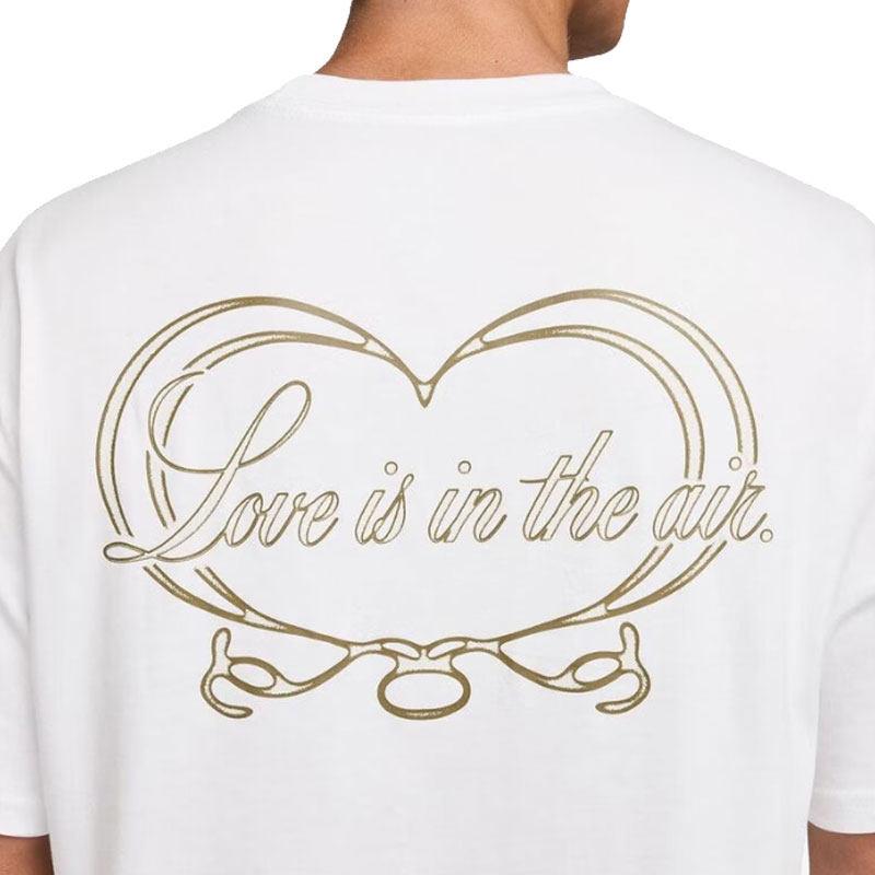 Nike Valentines Day Limited Edition Crew Neck Pullover Sports Casual Short Sleeve T-Shirt Men Tops IH1170100