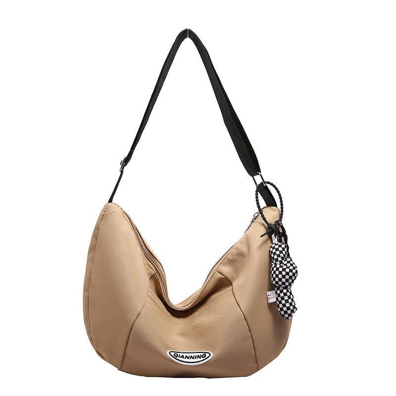 Niche Fresh Women Bag Campus Fashion Versatile Large Capacity Dumpling Bag Spring New Shoulder Crossbody Bag