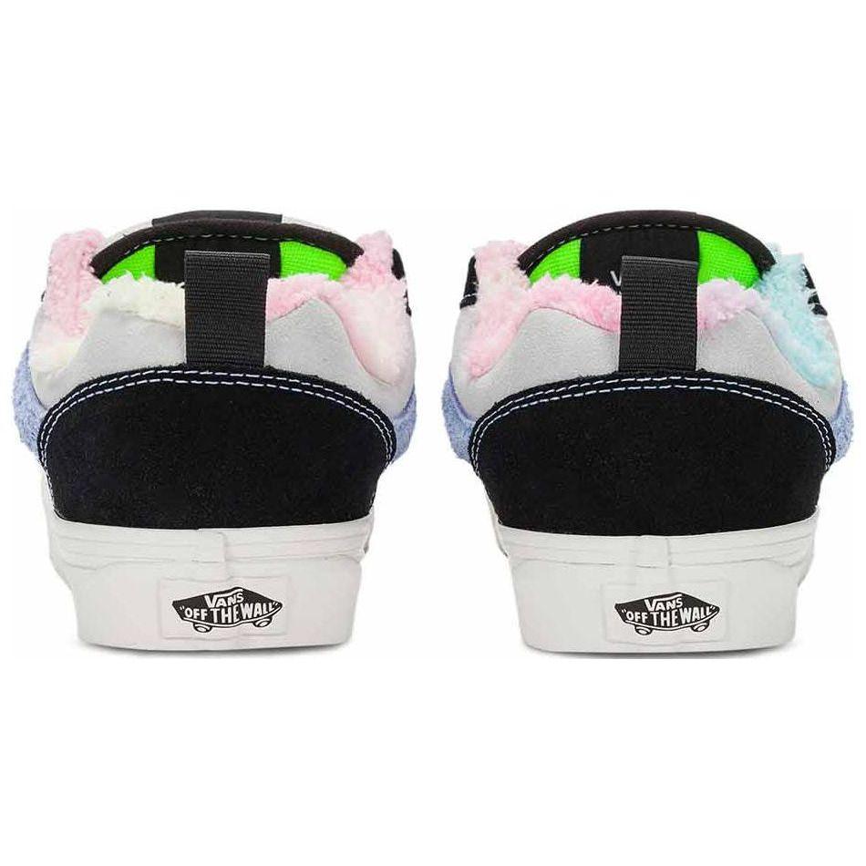 Vans Knu Skool Comfortable Versatile Trendy Durable Lightweight Low-Top Skate Shoes Unisex Sneakers Black Gray VN0009QCRNC