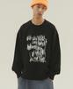 CAMEL WORK Never Lonely Sweatshirt (Black)