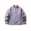 Mens Womens Quick Dry Long Sleeve T-Shirt With Half Zip Collar Loose Fit UV Protection Hiking Sport Shirt