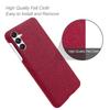 For Samsung Galaxy A17 5G/A17 4G Phone Case Cloth Texture Anti-Scratch Protective PC Back Cover