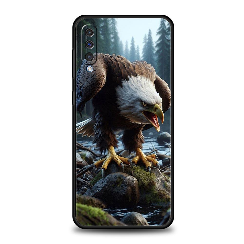 Eagle Phone Case For Samsung Galaxy A56 A36 A26 A34 A17 A16 A06 A14 A12 A54 A72 A70 A30 A24 A22 5G A20e A52 A50 A40 A32 4G Cover