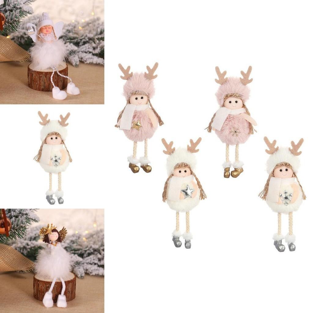 Adorable Christmas Angel Doll Toy Hanging Pendant For Festive Tree Decoration