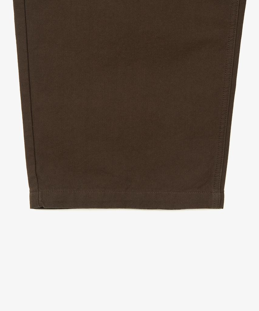 TOFFEE Fatigue Tabe Canvas Cotton Pants (Brown)