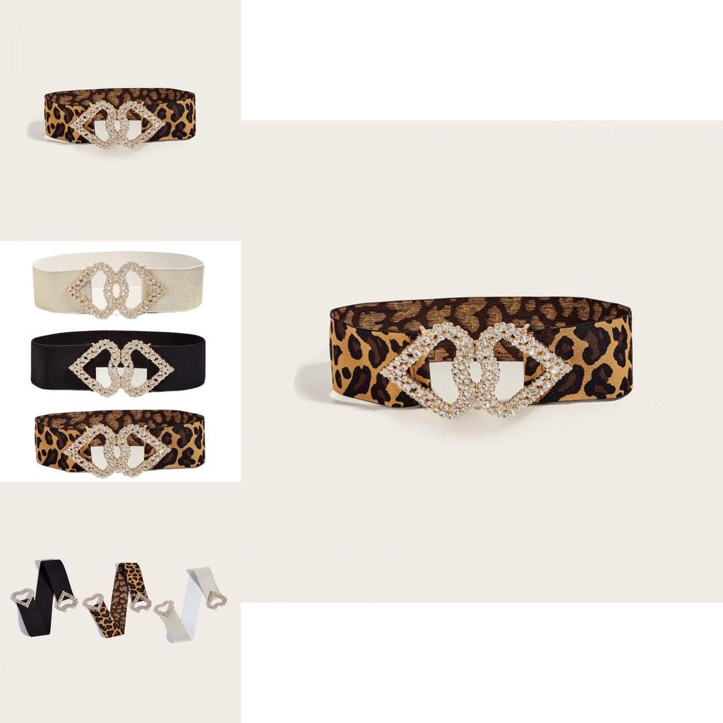 Love Heart Buckle Wide Leather Belt For Women Elegant Dress And Coat Accessory