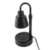 Candle Warmer Lamp Dimmable Timer Adjustable Height Retro Decorative Candle Wax Melting Light with 2 Bulbs EU Plug Black
