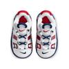 Nike Scarpe per Bambini Air More Uptempo Antiscivolo Resistenti all'Abrasione Equilibrio Mid-top Bianco Blu Rosso Neonati e Bambini CZ7887-100