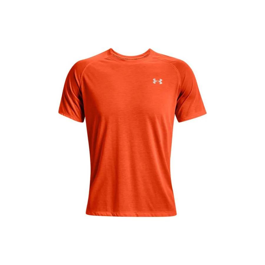 Under Armour Raglan Sleeve T Shirt Men's Orange (Unisex) T-Shirts 1361469 825