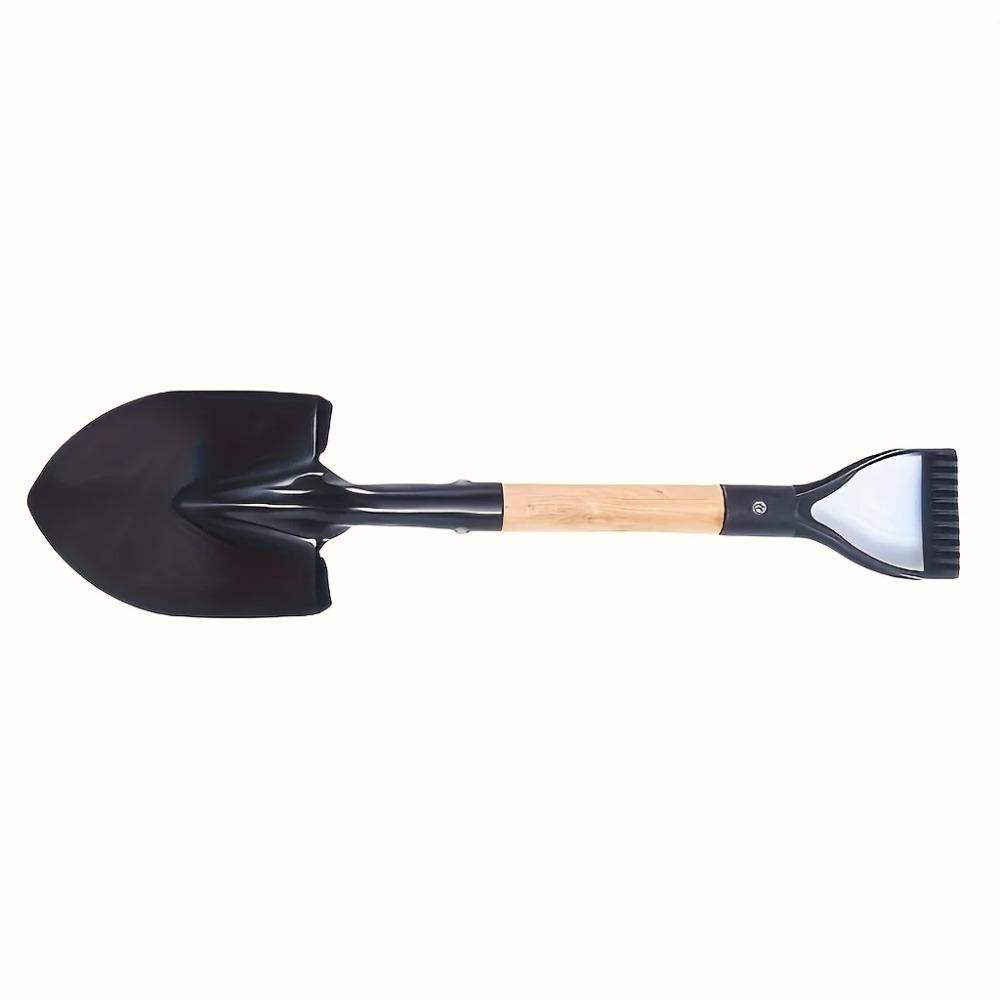 Pala da Scavo 35,8/50,5 cm Pale in Acciaio al Manganese Paletta per Bambini Pala da Giardino Impermeabile Antiruggine per Esterno Spiaggia Campeggio